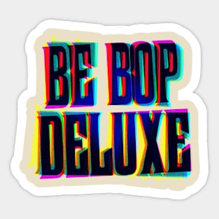 be-bop deluxe Sticker